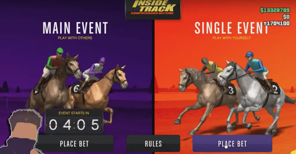 GTA Online Inside Track glitch: How to use the GTA Online horse racing glitch to earn casino chips fast, gta v inside track glitch.